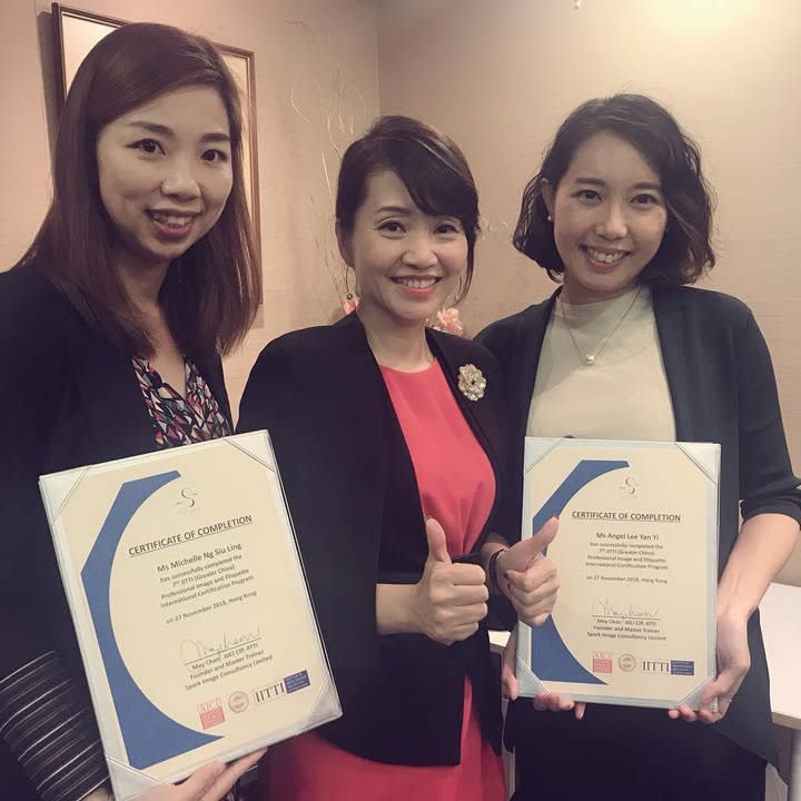 IITTI Certifications Earned by Angel and Michelle