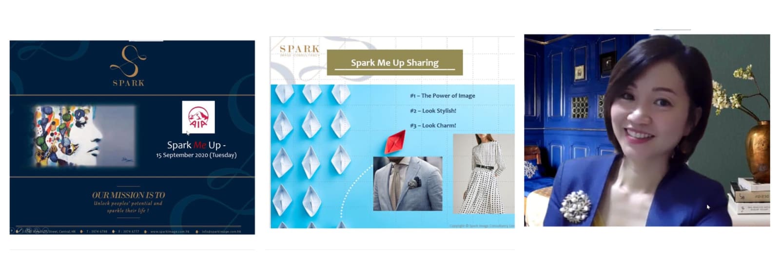Spark Me Up: Image Training for Financial Professionals