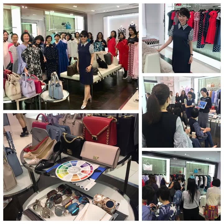 Spring Garden styling session with Michael Kors